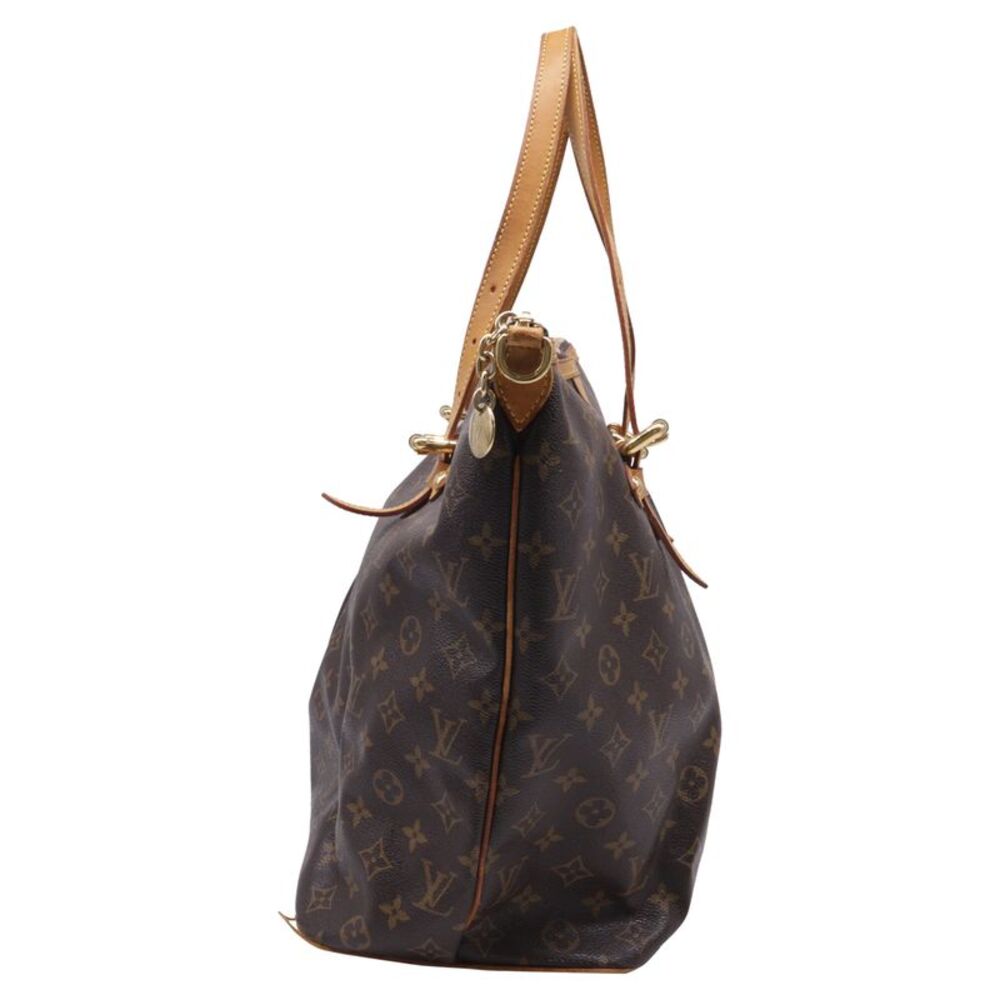 Louis Vuitton Palermo GM Tote Bag in Brown Coated Canvas - Picture 3 of 12
